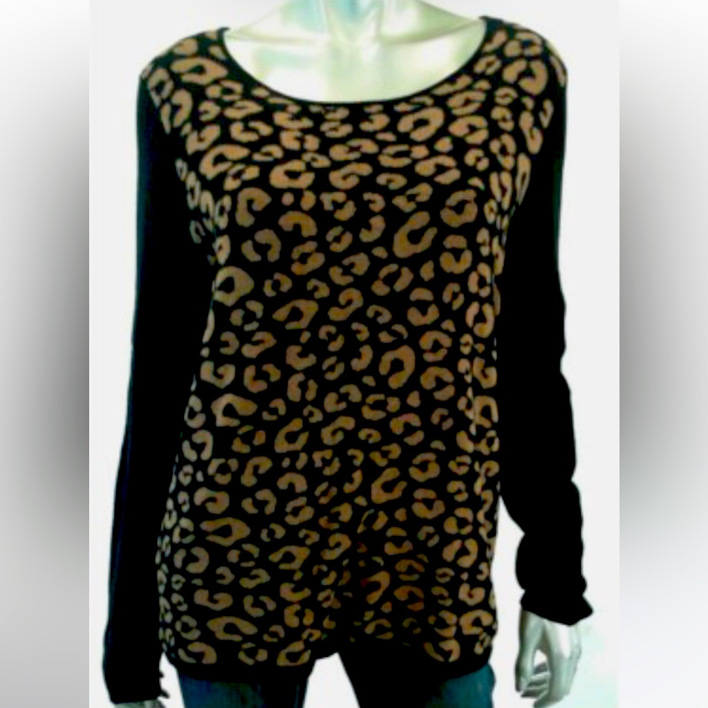 Charter Club Animal Print Sweater